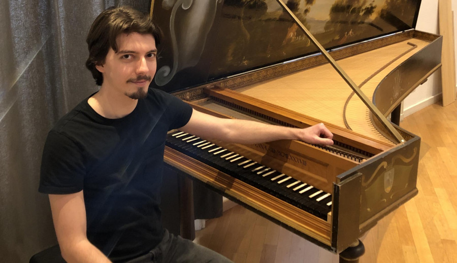 Szilveszter Zsolt csembaló MA diplomakoncertje