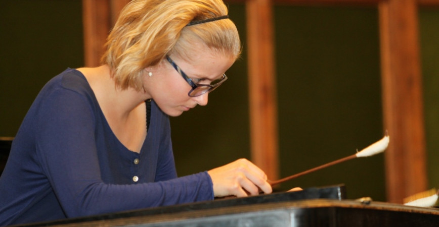 Blahová Lenka cimbalom diplomakoncertje 